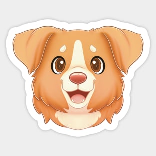 Cute Toller Sticker